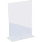 Porte-visuel droit recto/verso