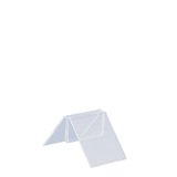 Clip porte menu à poser