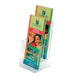 Porte-brochures 2 cases 1/3 A4