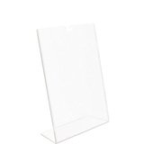 Porte-visuel incliné au dessus