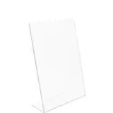 Porte-visuel incliné au dessus