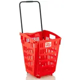 Panier libre-service à roulettes 