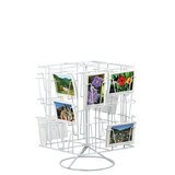 Présentoir cartes postales de comptoir tournant