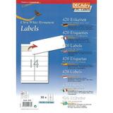 Étiquettes adhésives 