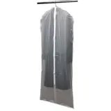 Housse vêtement transparente pour vêtement long 61 x 137 cm - Housse de protection vêtement