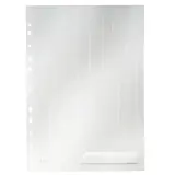 Chemises souples avec bande perforée rétractable