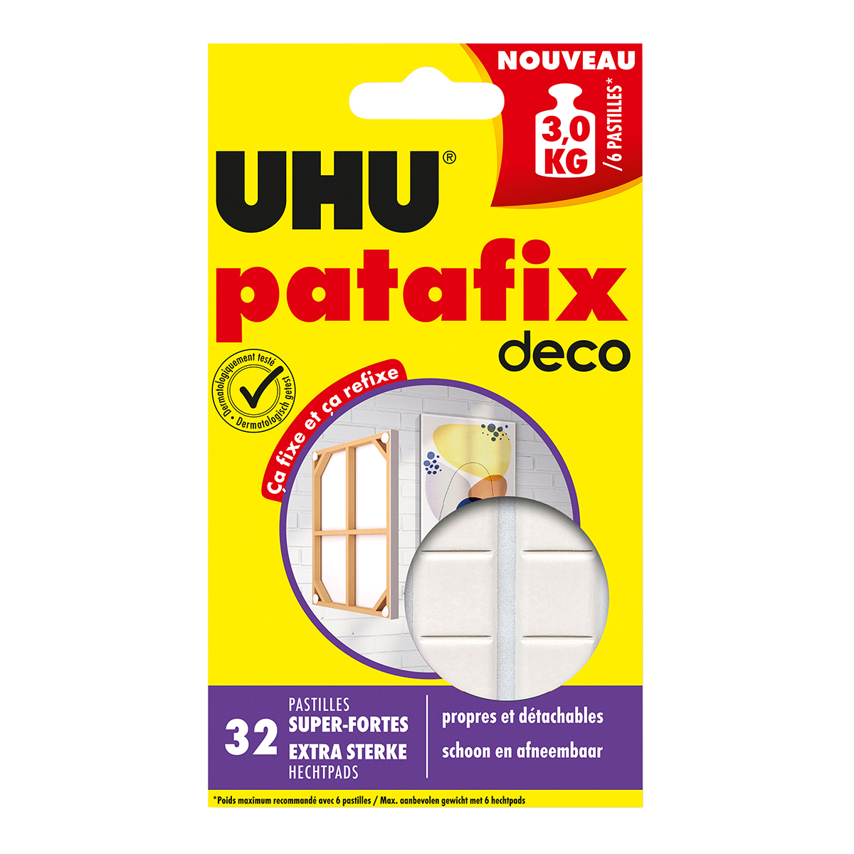 Patafix Home Déco, 32 pastilles