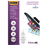 Pochettes de plastification 80 microns - Plastifieuses