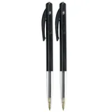 Stylos - Bic M10 - rétractables - noir