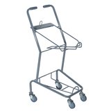 Chariot support paniers