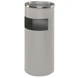 Cendrier poubelle - Gris - ø 25 x H 61 cm