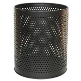 Corbeille à papier métal ajourée