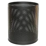 Corbeille à papier métal ajourée