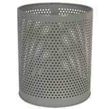 Corbeille à papier métal ajourée