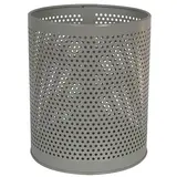 Corbeille à papier métal ajourée