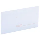 Enveloppe blanche DL 110 x 220 mm précasées 80g La Couronne - Paquet de 50