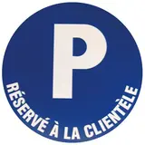 Disque Parking réservé à la clientèle