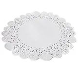 Rond Blanc Dentelle pâtisserie ø12cm - Paquet de 250