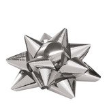 Étoiles adhésives argent effet miroir ø 60 mm - paquet de 76