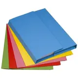 Pochette document - Chemise poche A4 couleurs vives Rock's Exacompta - Lot de 5