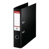 Classeur à levier A4 320 x 290 mm carton 22/10e Dos 7,5 cm Esselte - Noir
