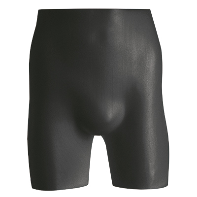 Hanches homme plastique H 41 cm - Noir