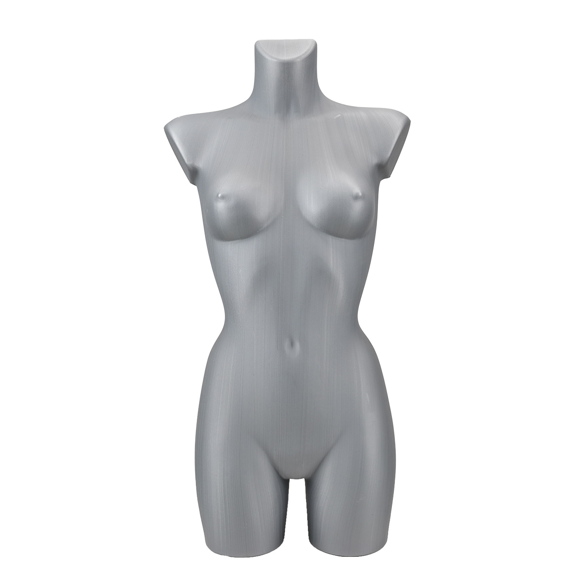 Buste femme plastique H 82 cm - Gris