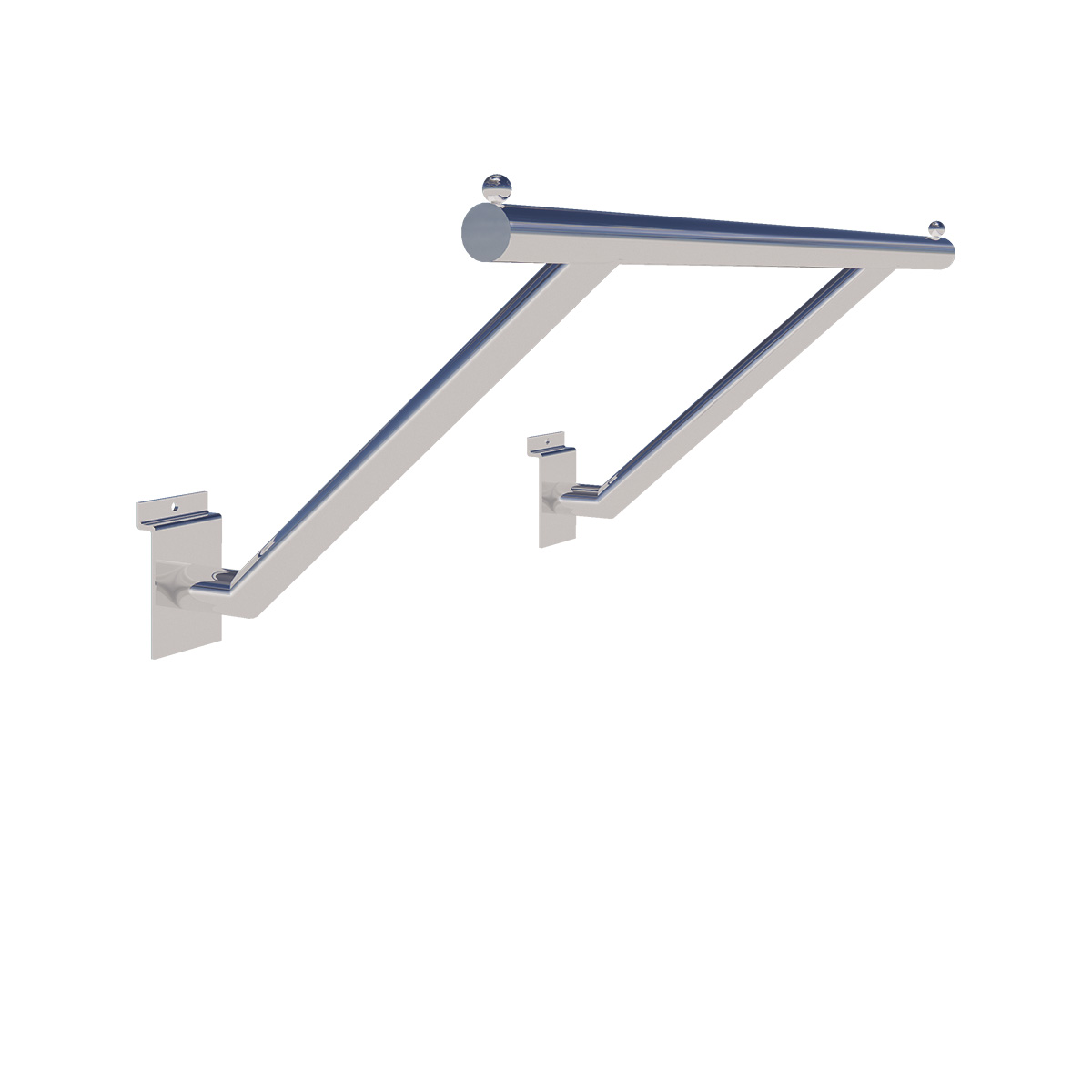 Barre penderie déportée