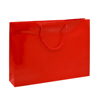 Sacs pelliculés brillants