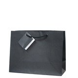 Sacs pelliculés mats à poignées ruban - Sacs Pelliculés Spécial Noël