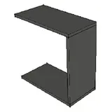 Meuble de liaison droit Sixties