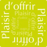 Étiquettes cadeaux adhésives Plaisir d'offrir