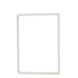 Cadre d’affichage A4 blanc ABS – Signalétique professionnelle – Lot de 10