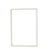Cadre d’affichage A4 blanc ABS – Signalétique professionnelle – Lot de 10