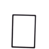 Cadre d’affichage A4 noir ABS – Lot de 10 – signalétique professionnelle, porte affiche