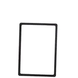 Cadre d’affichage A4 noir ABS – Lot de 10 – signalétique professionnelle, porte affiche