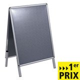 Chevalet porte-affiche non étanche