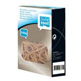 Bracelet élastique caoutchouc blonds fins 60 x 1,8 mm 100g - Bracelets élastiques et Ficelles