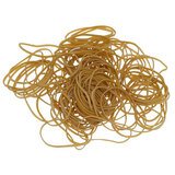 Bracelet élastique caoutchouc blonds fins 120 x 1,8 mm 1kg