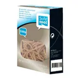 Bracelet élastique caoutchouc blonds larges 200 x 10 mm 100g