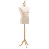 Mannequin couture homme - buste couture homme, taille 44, pied tripode, beige