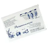 Pochette papier poissonnerie avec fermeture adhésive 33 x 25 cm - Pochette adhésive poissonnerie - Paquet de 500