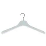 Lot de 50 cintres transparents plastique 42 cm - Cintre veste