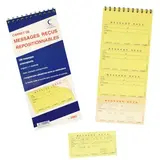 Blocs messages, dupli repositionnables 32,2x14cm - Paquet de 5