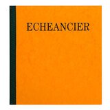 Registre standard échéancier, cahier échéancier, 80 pages, 21 x 21cm