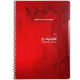 Répertoire alphabétique à spirales 21 x 29,7 cm A4 180 pages petits carreaux 5 x 5 Clairefontaine