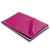 Papier de soie multicolore 5 coloris Color pop Girly 50 x 75 cm, 240 feuilles - Papiers de soie