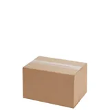Caisse américaine carton, carton simple cannelure 30x20x10/20cm, paquet de 20