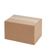 Caisse américaine carton, carton simple cannelure 60x40x20/30cm, paquet de 10
