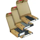 Carton d'expédition pour classeurs Brun 36,5x30cm - Boîte carton - Lot de 20